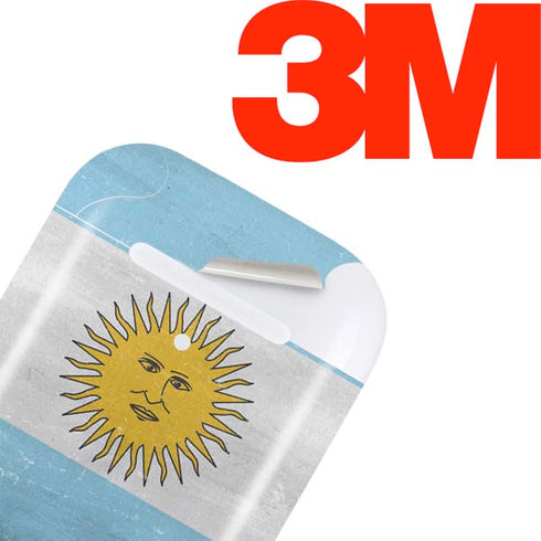 Argentina Flag Distressed Apple AirPods Skin