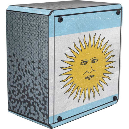 Argentina Flag Distressed Cooler Master MasterBox Q300L Mini Tower Skin