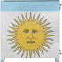 Argentina Flag Distressed Corsair 4000D Tempered Glass Mid-Tower ATX Case Skin