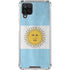 Argentina Flag Distressed Galaxy A12 Clear Case