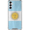 Argentina Flag Distressed Galaxy A14 5G Clear Case