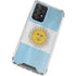 Argentina Flag Distressed Galaxy A52 5G Clear Case