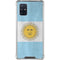 Argentina Flag Distressed Galaxy A71 5G Clear Case
