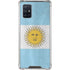 Argentina Flag Distressed Galaxy A71 5G Clear Case