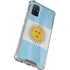 Argentina Flag Distressed Galaxy A71 5G Clear Case
