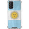 Argentina Flag Distressed Galaxy A72 5G Clear Case