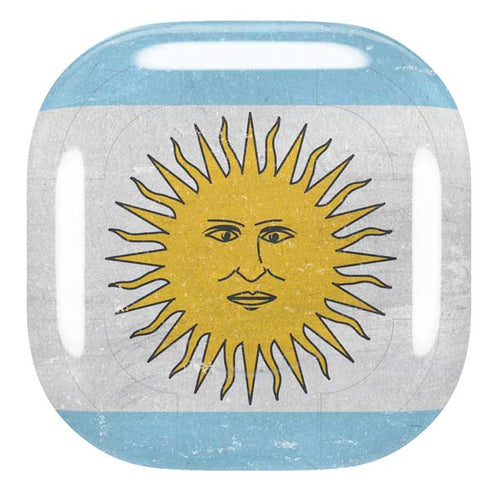 Argentina Flag Distressed Galaxy Buds Pro Skin