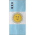 Argentina Flag Distressed Galaxy Note 10 Skin