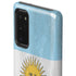 Argentina Flag Distressed Galaxy Note20 5G Pro Case