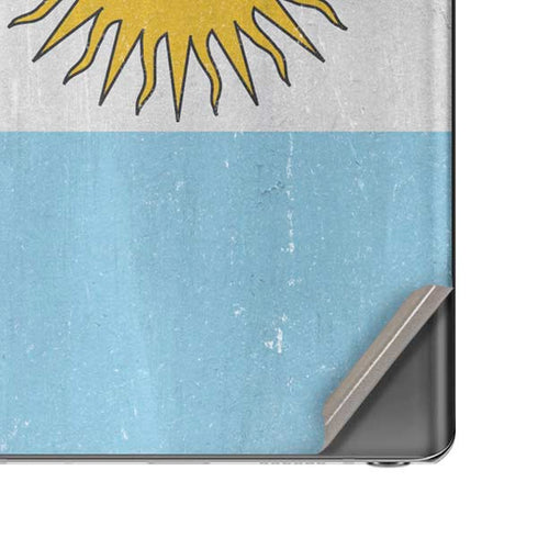 Argentina Flag Distressed Galaxy Note20 5G Skin
