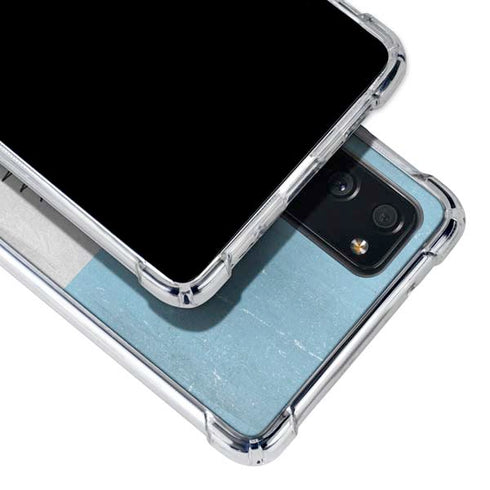 Argentina Flag Distressed Galaxy S20 FE Clear Case