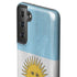 Argentina Flag Distressed Galaxy S21 FE Pro Case