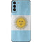 Argentina Flag Distressed Galaxy S21 Plus 5G Skin