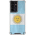Argentina Flag Distressed Galaxy S21 Ultra 5G Clear Case