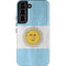 Argentina Flag Distressed Galaxy S22 Pro Case