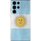 Argentina Flag Distressed Galaxy S22 Ultra Skin