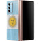 Argentina Flag Distressed Galaxy Z Fold2 5G Skin