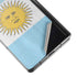 Argentina Flag Distressed Galaxy Z Fold2 5G Skin