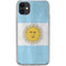 Argentina Flag Distressed iPhone 11 Clear Case