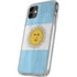 Argentina Flag Distressed iPhone 11 Clear Case