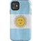 Argentina Flag Distressed iPhone 11 Impact Case