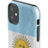 Argentina Flag Distressed iPhone 11 Impact Case