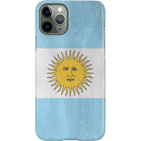 Argentina Flag Distressed iPhone 11 Pro Lite Case