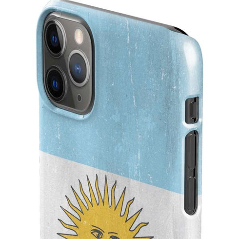 Argentina Flag Distressed iPhone 11 Pro Max Lite Case