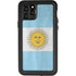 Argentina Flag Distressed iPhone 11 Pro Waterproof Case