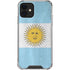 Argentina Flag Distressed iPhone 12 Clear Case