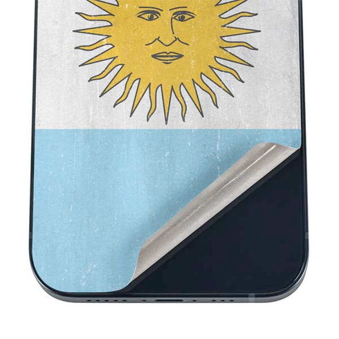 Argentina Flag Distressed iPhone 12 Mini Skin