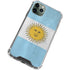 Argentina Flag Distressed iPhone 12 Pro Clear Case