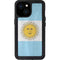 Argentina Flag Distressed iPhone 13 Mini Waterproof Case