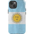 Argentina Flag Distressed iPhone 15 Impact Case