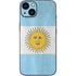 Argentina Flag Distressed iPhone 15 Plus Skin