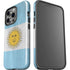 Argentina Flag Distressed iPhone 15 Pro Impact Case