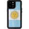 Argentina Flag Distressed iPhone 14 Pro Max Waterproof Case