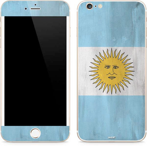 Argentina Flag Distressed iPhone 6/6s Plus Skin