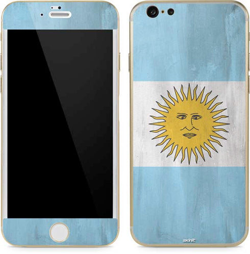 Argentina Flag Distressed iPhone 6/6s Skin