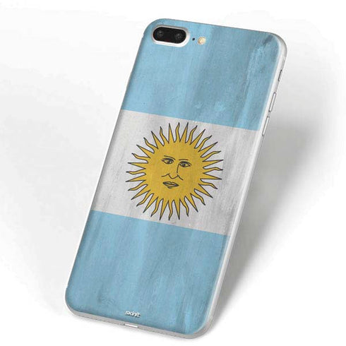 Argentina Flag Distressed iPhone 7 Plus Skin