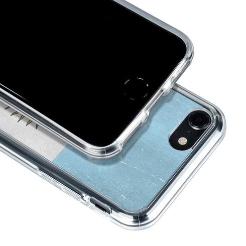 Argentina Flag Distressed iPhone SE (2nd & 3rd Gen) Clear Case