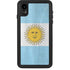 Argentina Flag Distressed iPhone XR Waterproof Case