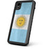 Argentina Flag Distressed iPhone XR Waterproof Case