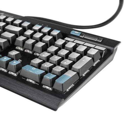 Argentina Flag Distressed K95 RGB PLATINUM Mechanical Gaming Keyboard Skin