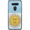 Argentina Flag Distressed LG K51/Q51 Clear Case