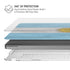 Argentina Flag Distressed MacBook Pro 16in (2021-25) Case plus Skin