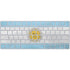Argentina Flag Distressed Magic Keyboard Skin