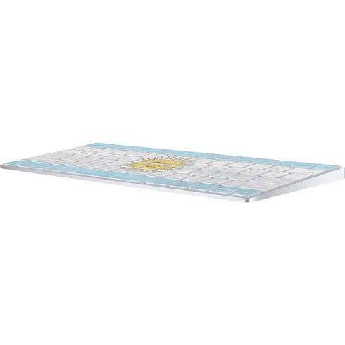 Argentina Flag Distressed Magic Keyboard Skin