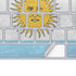 Argentina Flag Distressed Magic Keyboard Skin