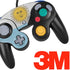Argentina Flag Distressed Nintendo GameCube Controller Skin